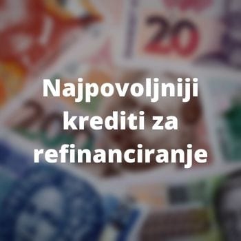         Najpovoljniji krediti za refinanciranje
